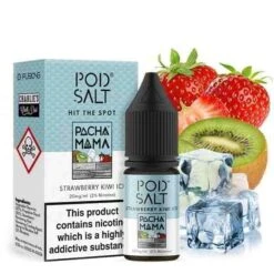 POD SALT Fusion Pacha Mama Strawberry Kiwi Ice Nikotinsalz Liquid