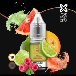 POD SALT XTRA Lime Raspberry Grapefruit Liquid - 10 Ml