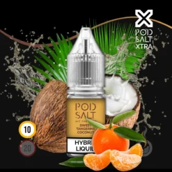POD SALT XTRA Sweet Tangerine Coconut Liquid - 10 Ml