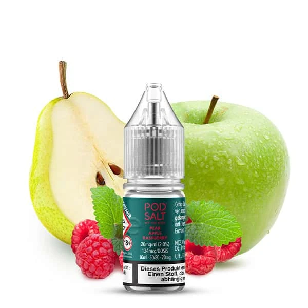 POD SALT XTRA Pear Apple Raspberry Nikotinsalz Liquid 1 POD SALT XTRA Pear Apple Raspberry Nikotinsalz Liquid