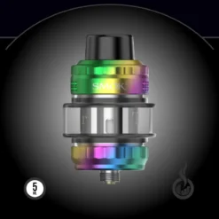 SMOK T-Air Subohm Tank Verdampfer - 5 Ml -VapeZone Deutschland smok t air subtank in farbe rainbow