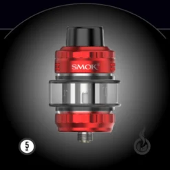 SMOK T-Air Subohm Tank Verdampfer - 5 Ml -VapeZone Deutschland smok t air subtank in farbe rot