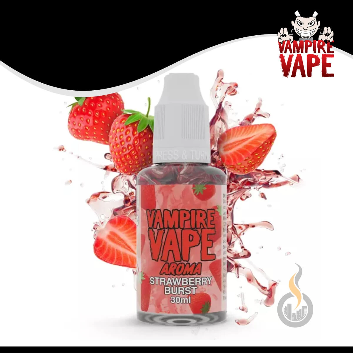 VAMPIRE VAPE Strawberry Burst Aroma - 30 Ml 1 VAMPIRE VAPE Strawberry Burst Aroma - 30 Ml