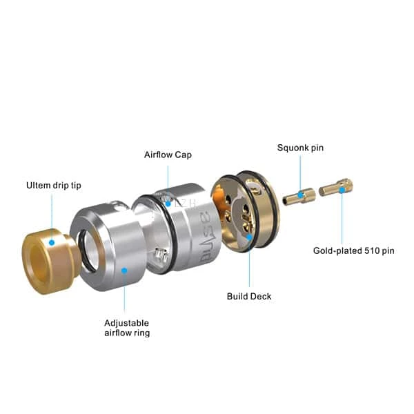 Vandy Vape Pulse 24 RDA Verdamfer 3 Vandy Vape Pulse 24 RDA Verdamfer – Bild 3