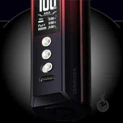 Voopoo Drag M100S Mod Akkuträger -VapeZone Deutschland voopoo mod drag m100s akkutraeger usb c anschluss