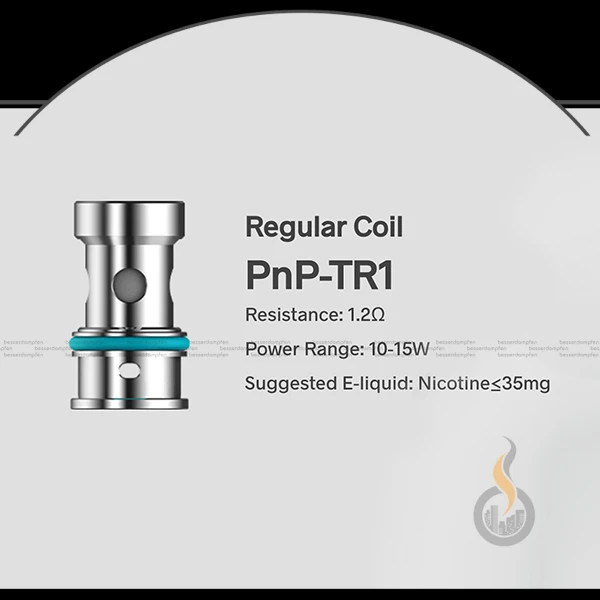 5x Voopoo PnP-TR1 Coil Verdampferkopf - 1.2 Ohm 2 5x Voopoo PnP-TR1 Coil Verdampferkopf - 1.2 Ohm – Bild 2