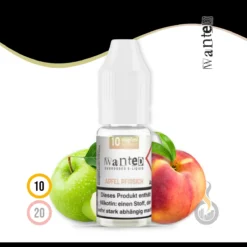 WANTED Overdosed Apfel Pfirsich Nikotinsalz-Liquid - 10 Ml
