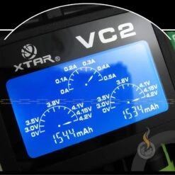 XTAR VC2 USB-Ladegerät 2-Schacht -VapeZone Deutschland xtar vc2 usb ladegeraet 2 schacht 3